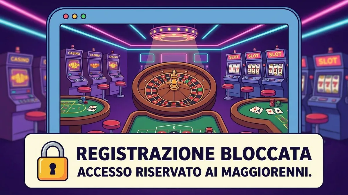 Registrazione con bonus
